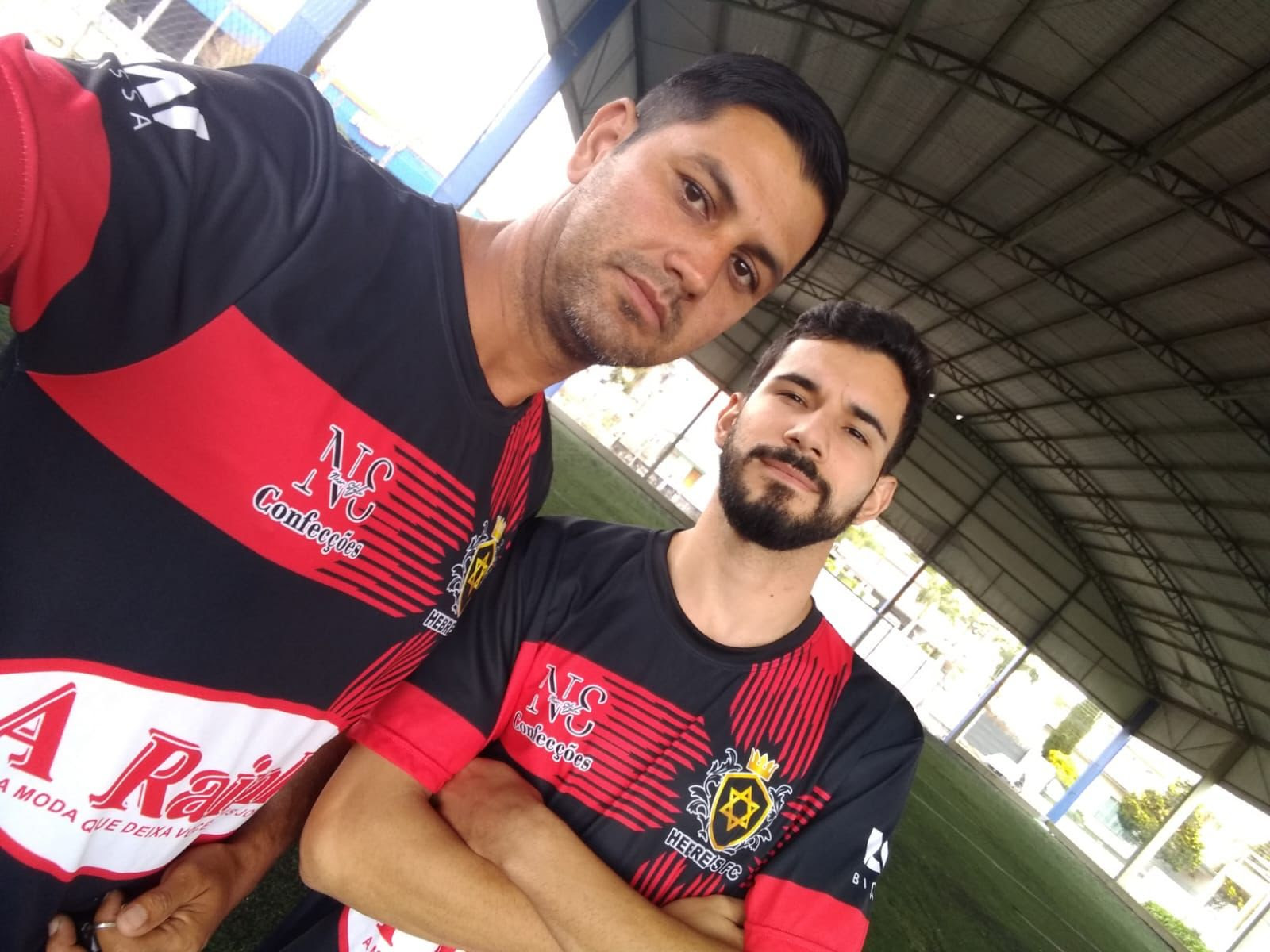 pais e filho jogadores
