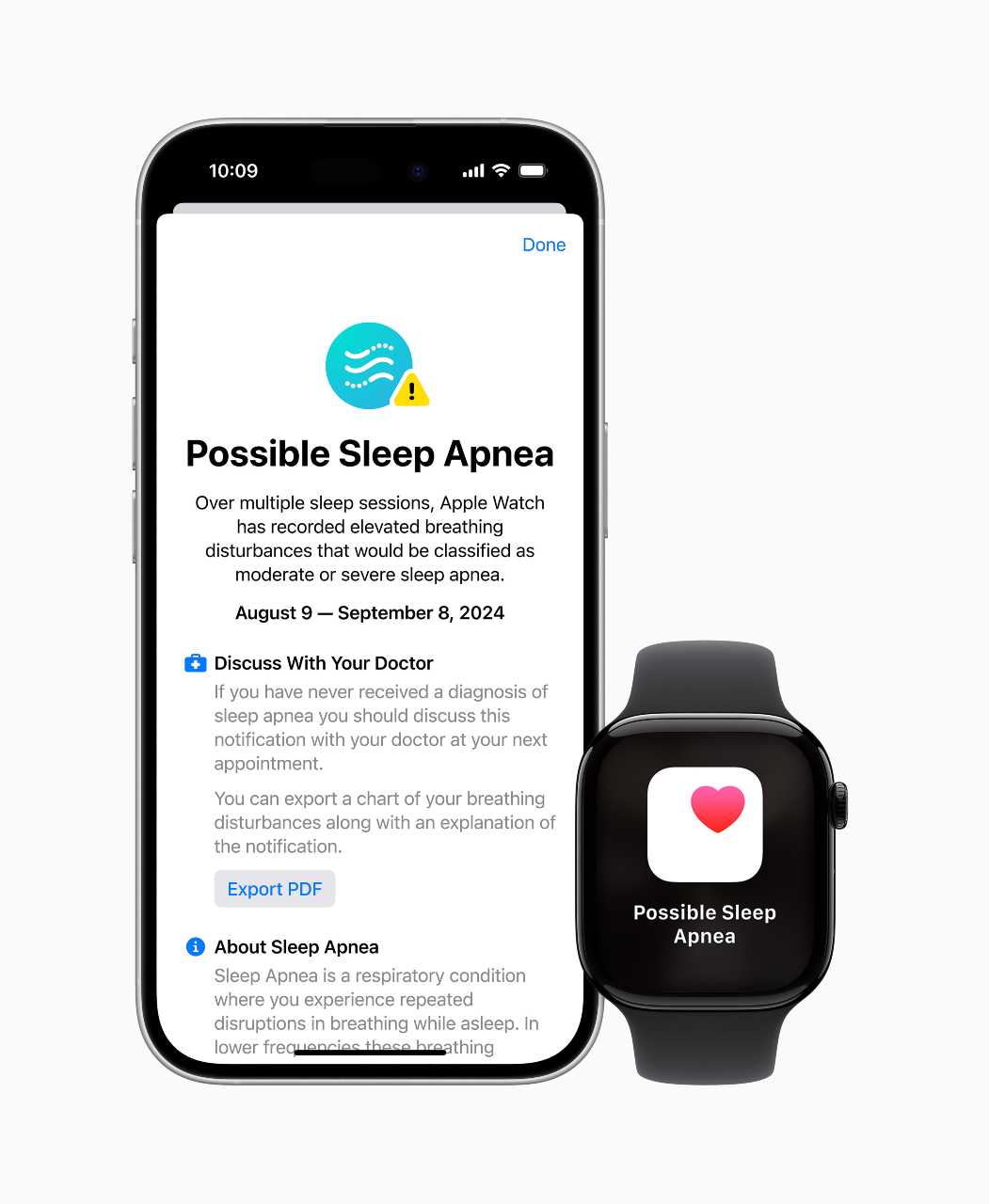 apnea, apple watch